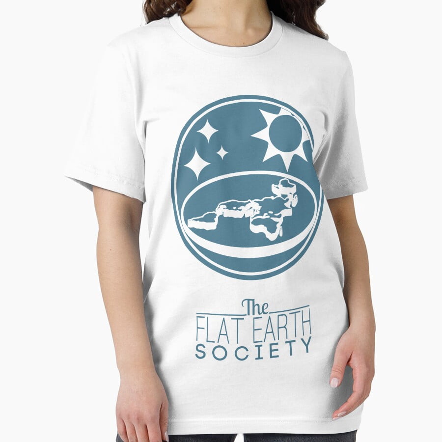 Tiny Hug The Flat Earth Society Essential T Shirt Full Size S 5XL Tiny Hug The Flat Earth Society Essential T Shirt Full Size S 5XL