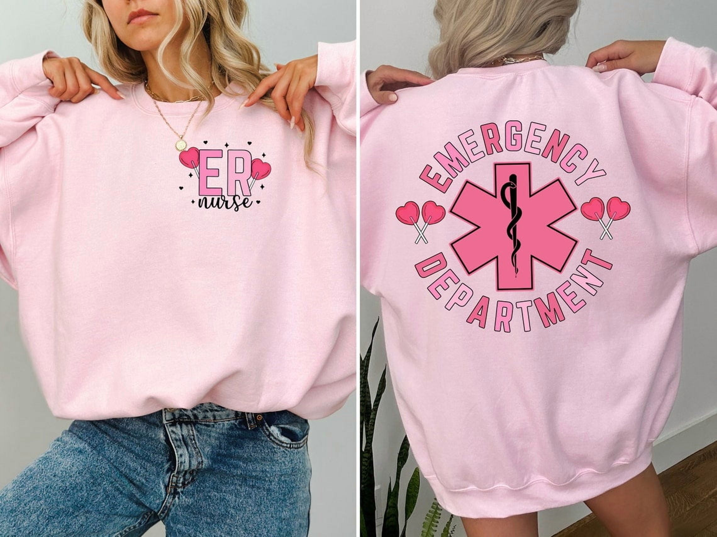 Tiny Hug Valentine Emergency Department Shirt, Emergency Room Tech Gift ...