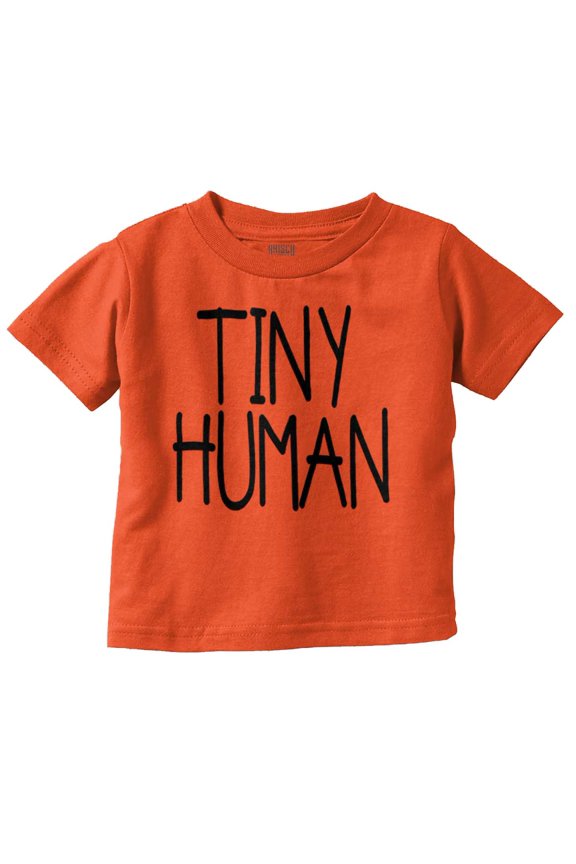 Tiny Human Adorable Simple Babies Toddler Boy Girl T Shirt Infant Toddler Brisco Brands 18M