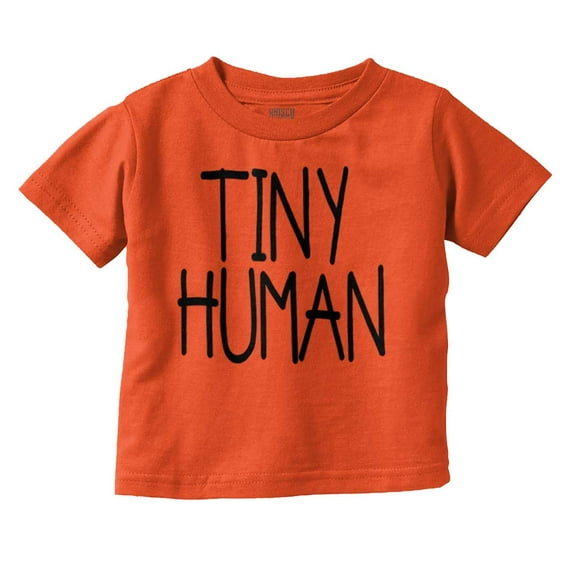 Tiny Human Adorable Simple Babies Toddler Boy Girl T Shirt Infant Toddler Brisco Brands 2T