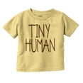 thumbnail image 1 of Tiny Human Adorable Simple Babies Toddler Boy Girl T Shirt Infant Toddler Brisco Brands 6M, 1 of 6