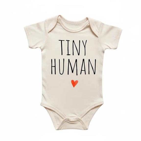 Tiny Human Newborn Baby Bodysuit