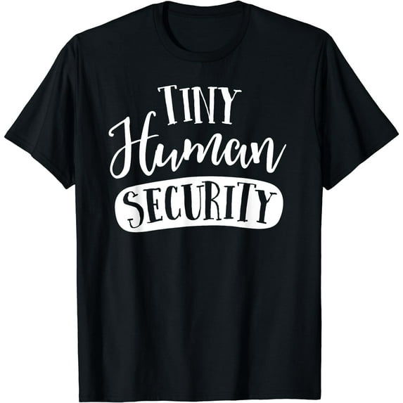 Tiny Human Security Childcare Daycare Provider Thank You T-Shirt