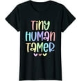 thumbnail image 1 of Tiny Human Tamer, Daycare Teacher T-Shirt, 1 of 3