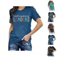 thumbnail image 1 of Tiny Human Tamer Graphic Tees for Women 2026 Summer Casual Short Sleeve Crewneck Teacher Tshirts School Teaching Tee, 1 of 4