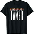 thumbnail image 1 of Tiny Human Tamer Preschool Teacher T-Shirt Black 3X-Large, 1 of 4