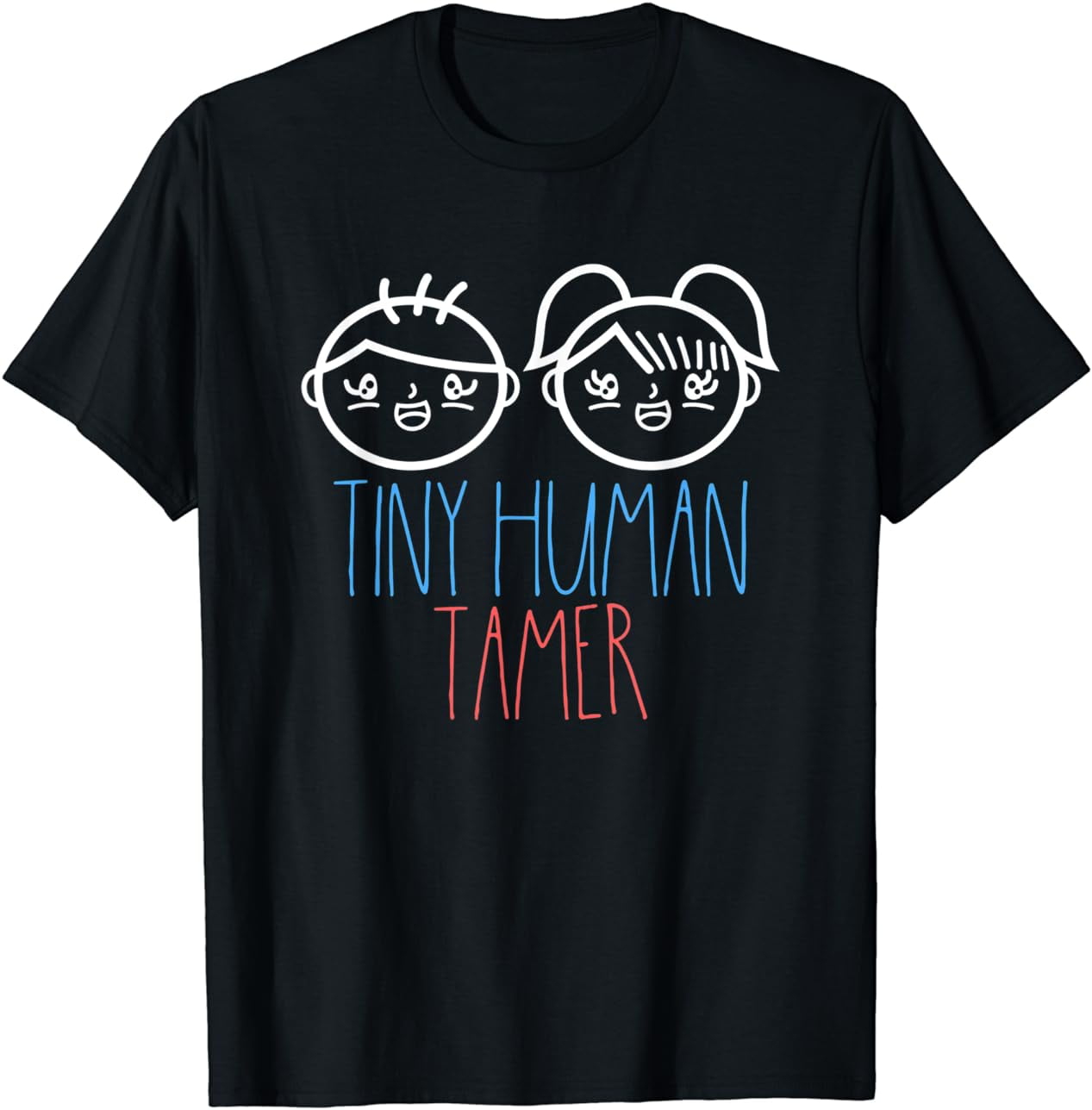 Tiny Human Tamer Shirt Preschool Teacher Kindergarten Tee