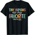 thumbnail image 1 of Tiny Humans Are My Favorite, NICU Nurse T-Shirt, 1 of 4
