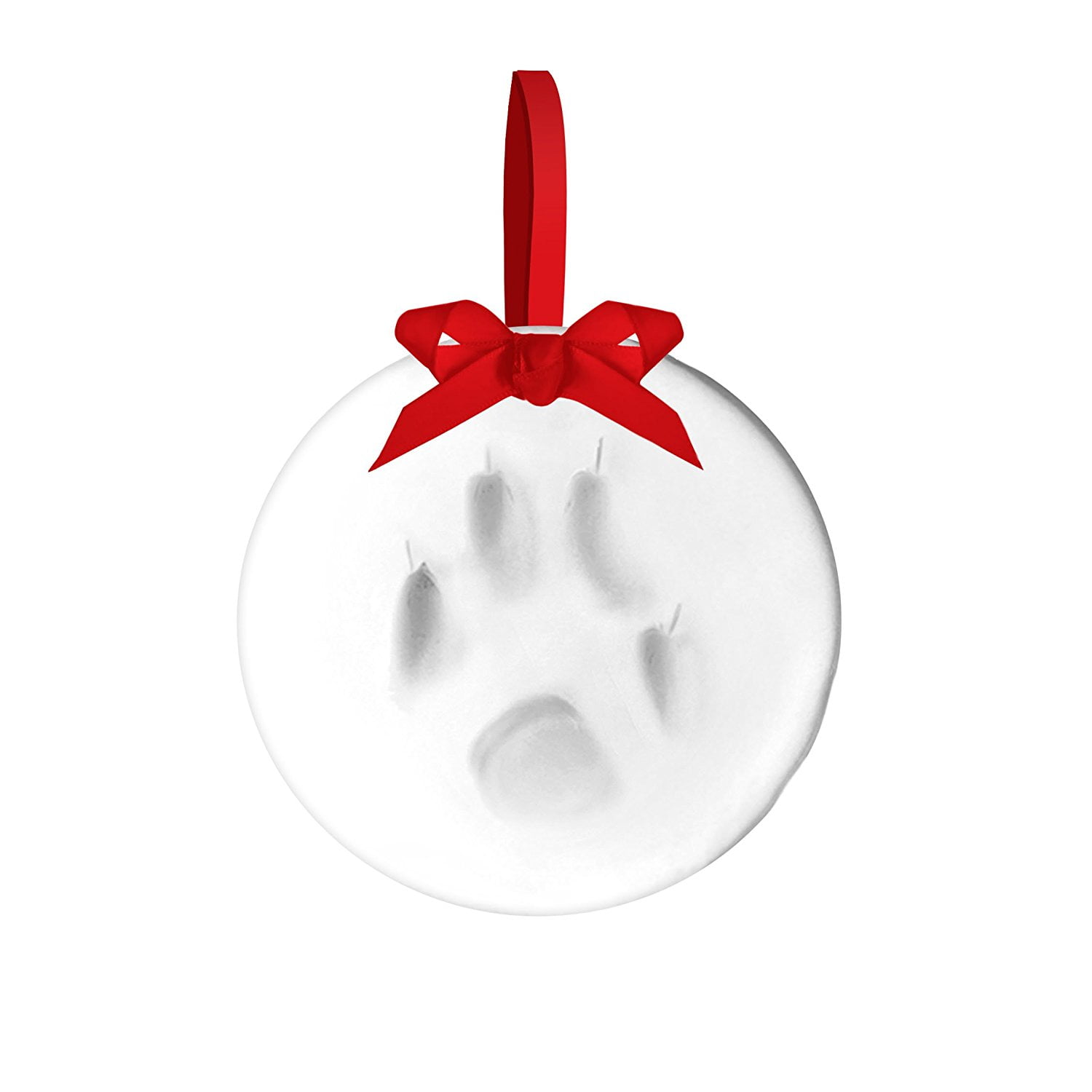 DIY Ceramic Ornament: 3D Paw Print Ball - Pre-Packaged - Tangle Artistry