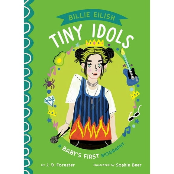 Tiny Idols Billie Eilish: A Baby's First Biography, (Board Book)