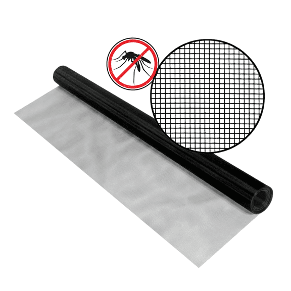 Tiny Insect Aluminum Screen Roll - 36 in x 100 ft - Insect Screen for Patio, Porch, Window, Door