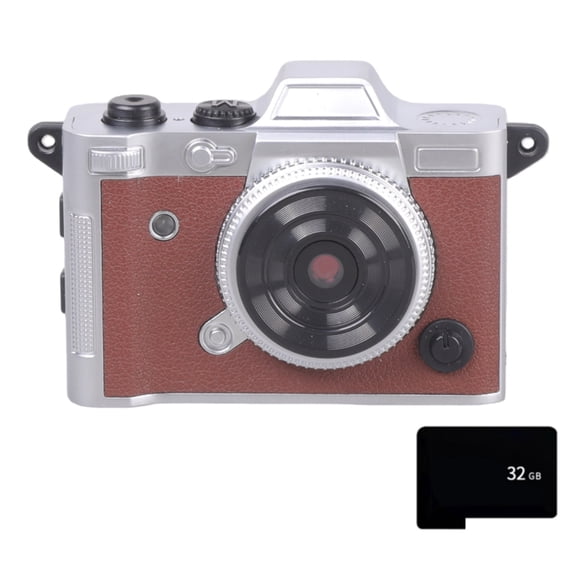 Tiny Keychain Camera with 2K 720P Recording and 32GB Card Rechargeable Battery Long Video Soaking pool Outdoor Quests