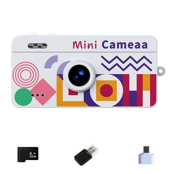 Tiny Keyring Digital Camera Lightweight Portable Thumb Cameras For Everyday Use And Special Moment Capturing Video