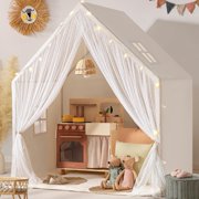 Tiny Land Kids Play Tent, Kids Tent for Girls and Boys, Indoor Playhouse for Toddlers, Large Play House
