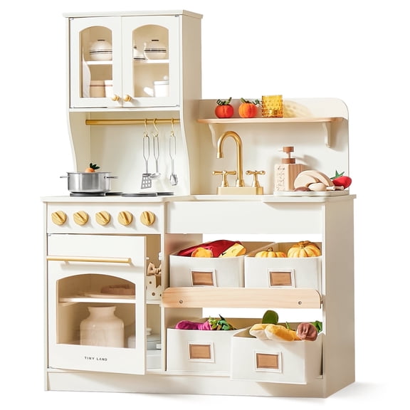 Tiny Land Multifunctional Storage Play Kitchen