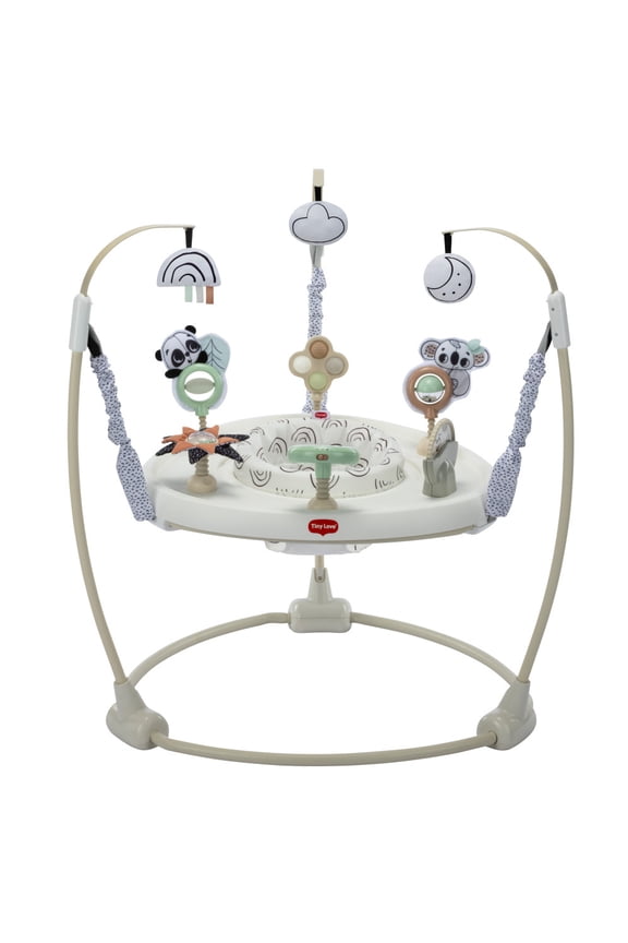 Black & White 4-in-1 Jump & Play Stationary Activity Center