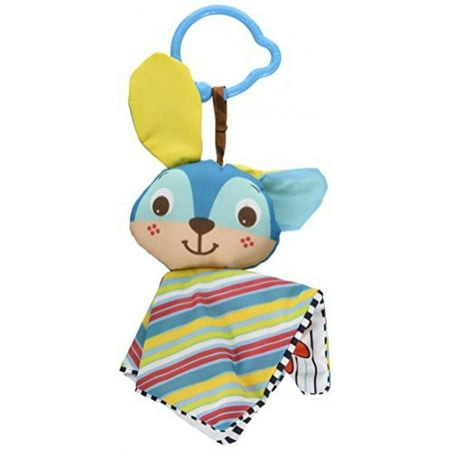 Tiny Love Clip on Toy, Crinkly Bunny