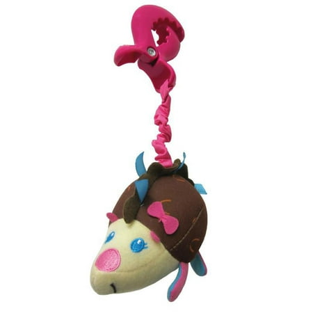 Tiny Love Tiny Smart Baby Rattle Clip-On Toy, Heidi Hedgehog