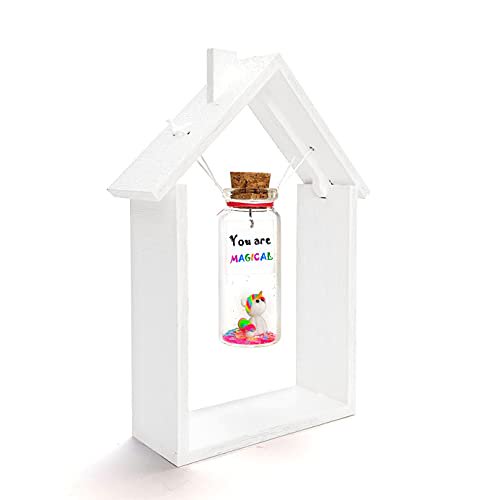 Tiny Magical Message in a Bottle Gift Idea Inspirational Gifts Rainbow Unicorn