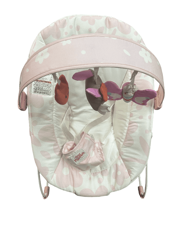 Tiny Marvels Deluxe Cozy Baby Bouncer with Soothing Vibrations ...
