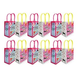 VGOODALL 24PCS Small Thank You Gift Bags, Mini Party Favor Bags Pink Candy  Bags Treat Boxes Paper Gift Bags with Bow Ribbon for Wedding Valentine's