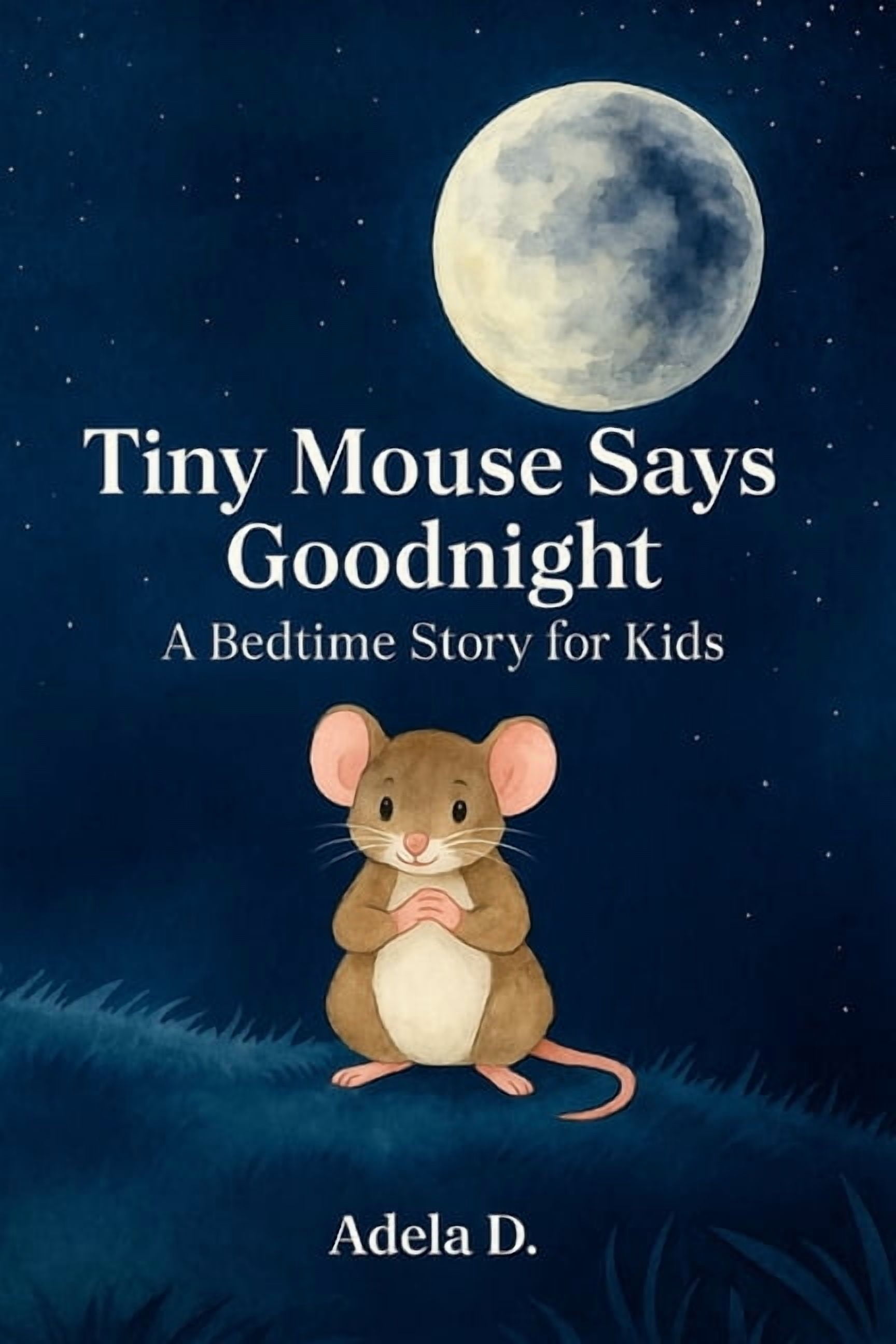Tiny Mouse Says Goodnight: A Bedtime Story for Kids, (Paperback)