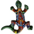 thumbnail image 1 of Tiny Multicolor Garden Ceramic Lizard, 1 of 2