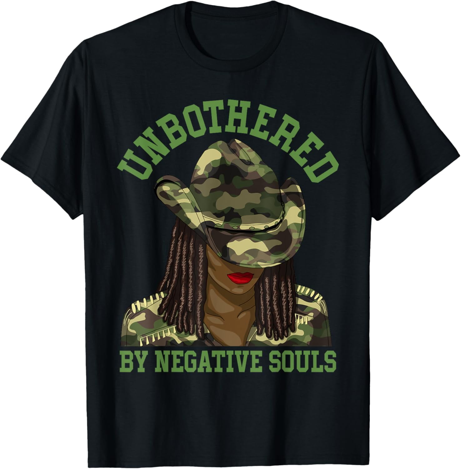 Tiny Nest African American Country Rodeo Cowgirl Unbothered - Walmart.com