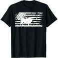 thumbnail image 1 of Tiny Nest American Flag Usa - Texas Longhorn Cow For Cattle Farmer T-Shirt, Gift For Friend, 1 of 5