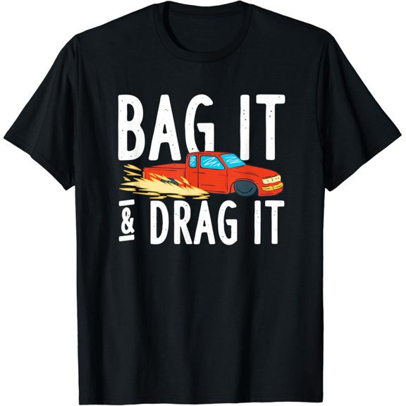 Tiny Nest Bag It And Dragit Bagged Mini Truck Lowrider Diesel Engine T-Shirt, Gift For Friend