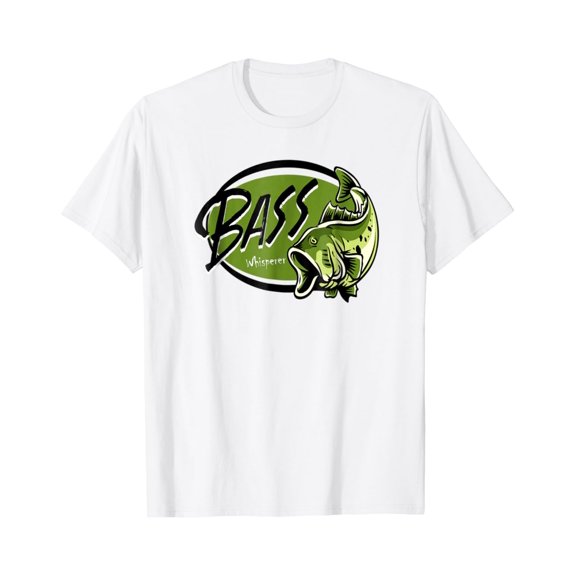 Tiny Nest Bass Fisherman T shirt Fishing for bass Tee Bass Whisperer