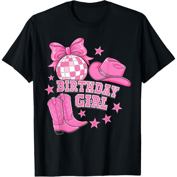 Tiny Nest Birthday Cowgirl Western Disco Birthday Girl Party