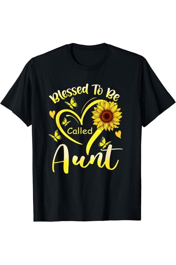 Blessed to Be Called Aunt Sunflower Cute Floral