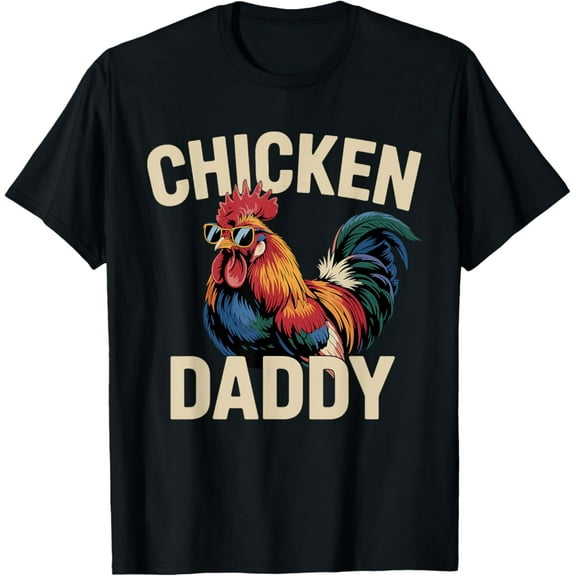 Tiny Nest Chicken Daddy Chickens Father Poultry Farmer Dad Fathers Day T-Shirt, Gift For Friend