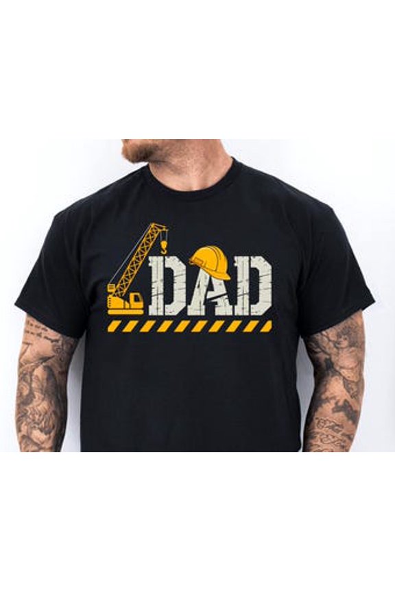 Construction Fathers Day Gift Shirt, Worker Shirt, Gift For Dad, Engineer Dad Shirt, Fathers Day T-Shirt, New Dad Gift, Dad Shirt Shirt For Boy, Girl, Gift For Friend