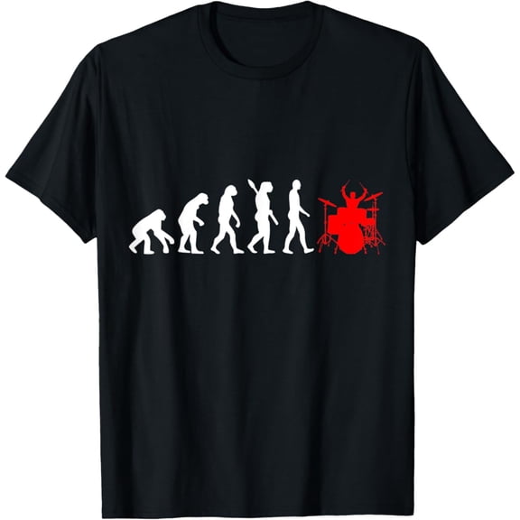 Tiny Nest Cool Drummer Design For Drummer Drumming Drum Set T-Shirt, Size S To 5XL T-Shirt