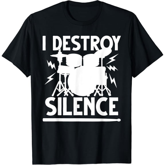 Tiny Nest Cute Drum Set Art Men Women Drumming Rocker Music Percussion T-Shirt, Size S To 5XL T-Shirt