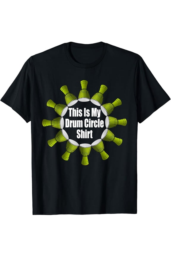 Drum Circle Percussion Group People Hand Drumming Bongo Gift T-Shirt, Size S To 5XL T-Shirt