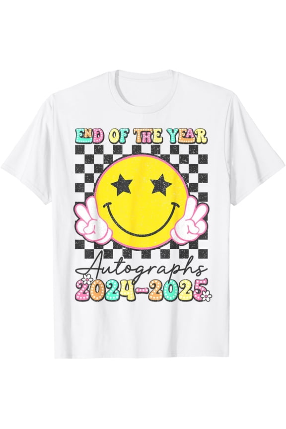 End Of The Year Autographs 2024/2025 Last Day of School T-Shirt
