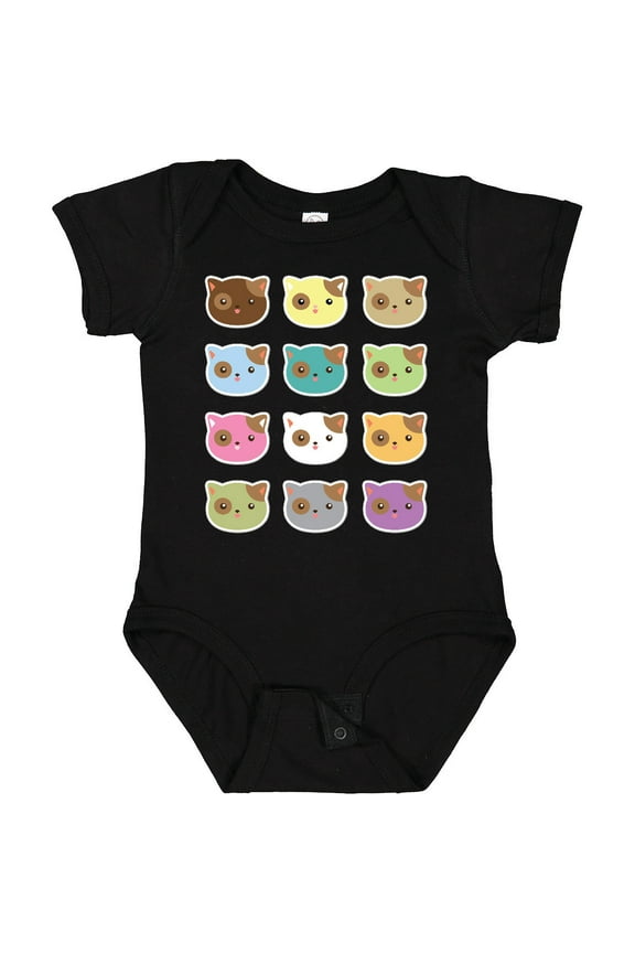 Funny Cat Lover Kitty Kitten Baby Bodysuit Kitties Cute Animals Girls, New Born, Baby Shower Gift, New Parents Gift
