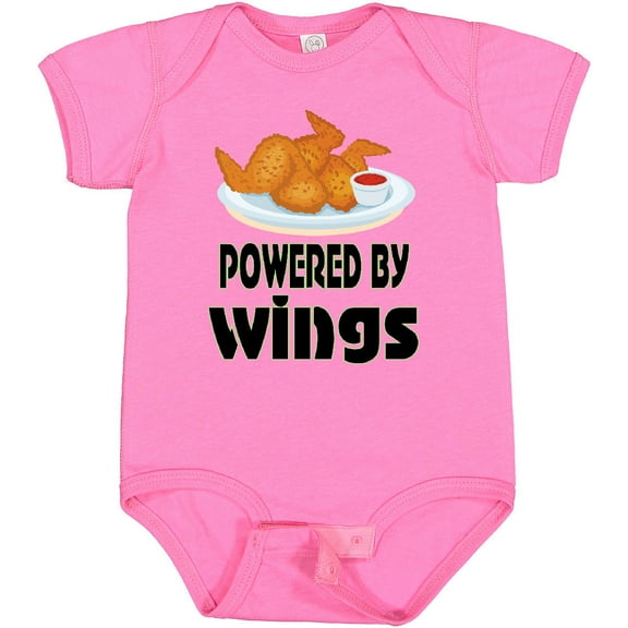 Tiny Nest Funny Chicken Wings Lover Baby Bodysuit Football Appetizer Party, New Born, Baby Shower Gift, New Parents Gift
