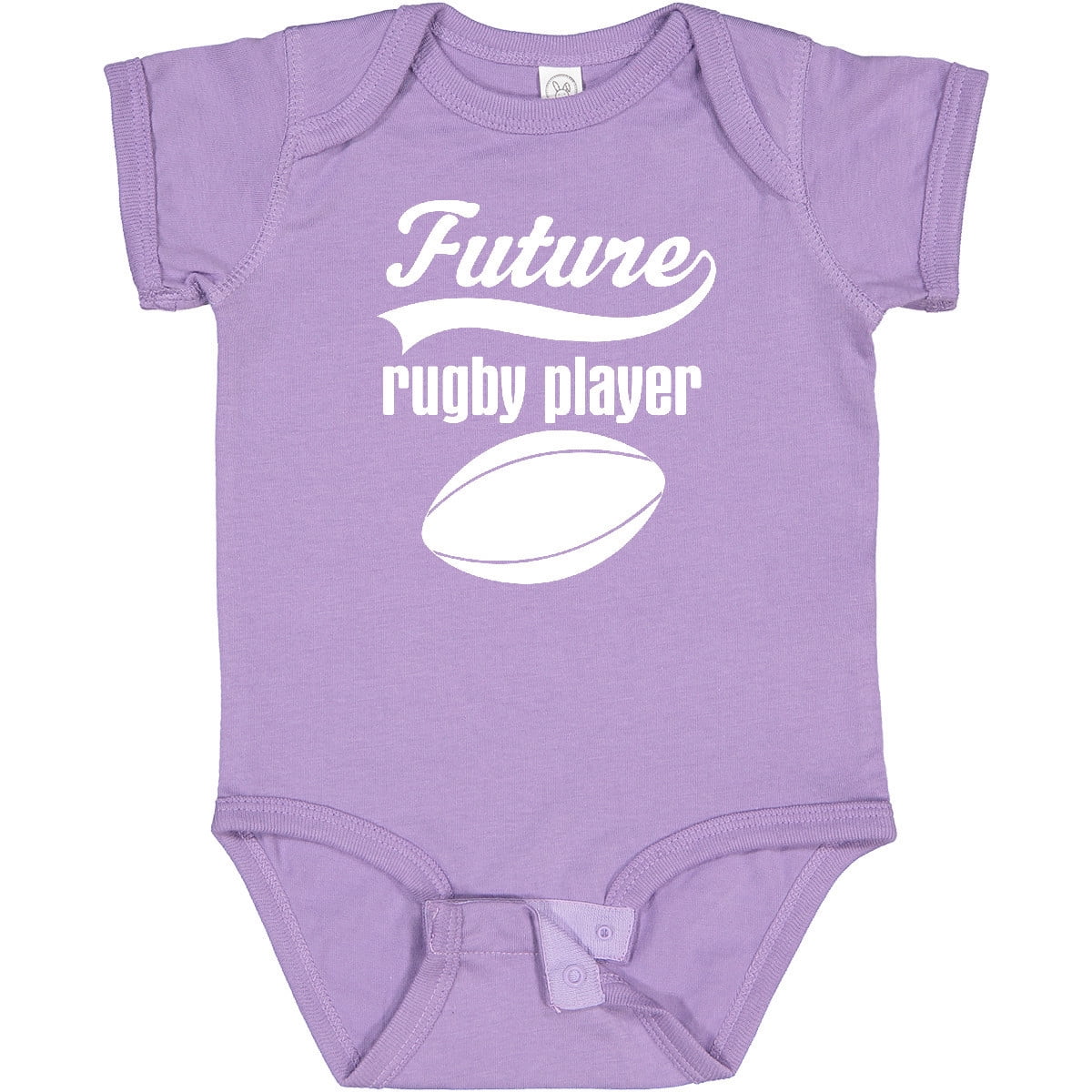 Tiny Nest Future Rugby Player Baby Bodysuit Sports Ball Cute Childs ...