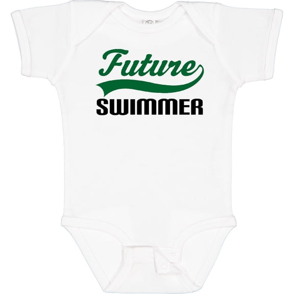 Tiny Nest Future Swimmer Baby Bodysuit Swimming Sports Boys Cute One-Piece Hws, New Born, Baby Shower Gift, New Parents Gift