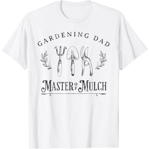 Tiny Nest Gardening Dad Master Of Mulch For Gardener Dad Farmer Life T-Shirt, Gift For Friend