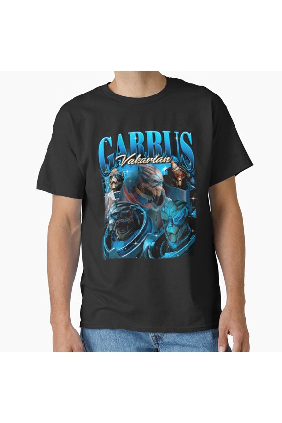 Garrus Vakarian Classic T-Shirt, Size S To 5XL T-Shirt