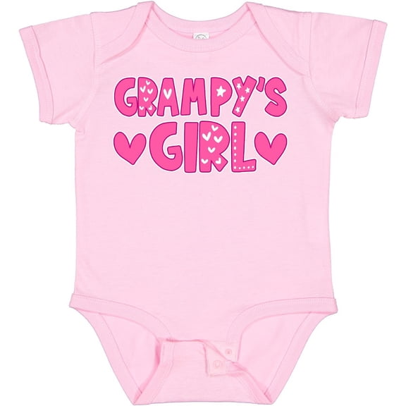 Tiny Nest Grampy'S Girl Granddaughter Gift Baby Bodysuit Family Girls Grandpa Jc, New Born, Baby Shower Gift, New Parents Gift