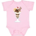 thumbnail image 1 of Tiny Nest Ice Cream Sundae Baby Bodysuit Food Icecream Sprinkles Chocolate Lover, New Born, Baby Shower Gift, New Parents Gift, 1 of 3