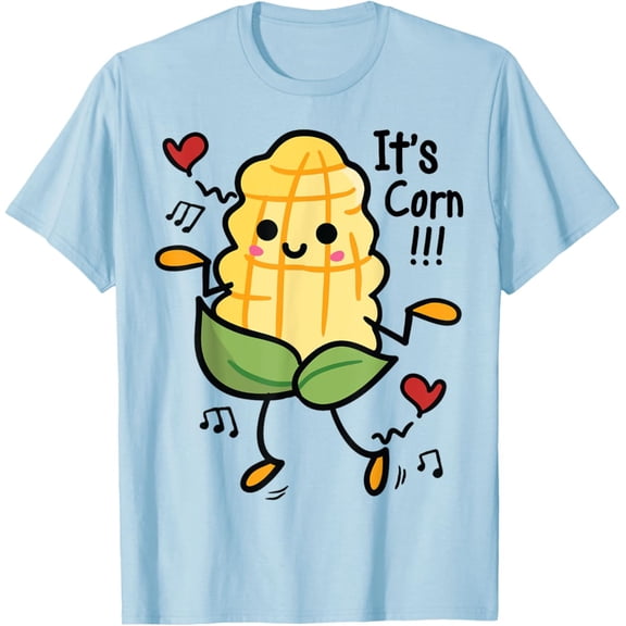 Tiny Nest It'S Corn Costume Kawaii Men Women Kids Trendy Foodie Farmer T-Shirt, Gift For Friend