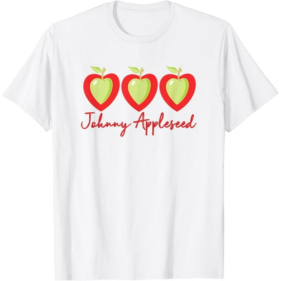 Tiny Nest Johnny Appleseed Celebrate Apples Farmer Orchard Teacher Kid T-Shirt, Gift For Friend
