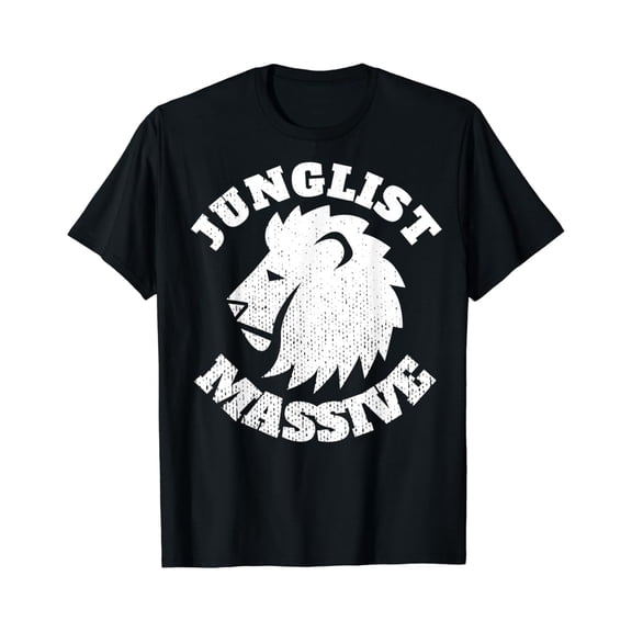 Tiny Nest Jungle Music Dnb Edm Drum N Bass Lion T-Shirt, Size S To 5XL T-Shirt